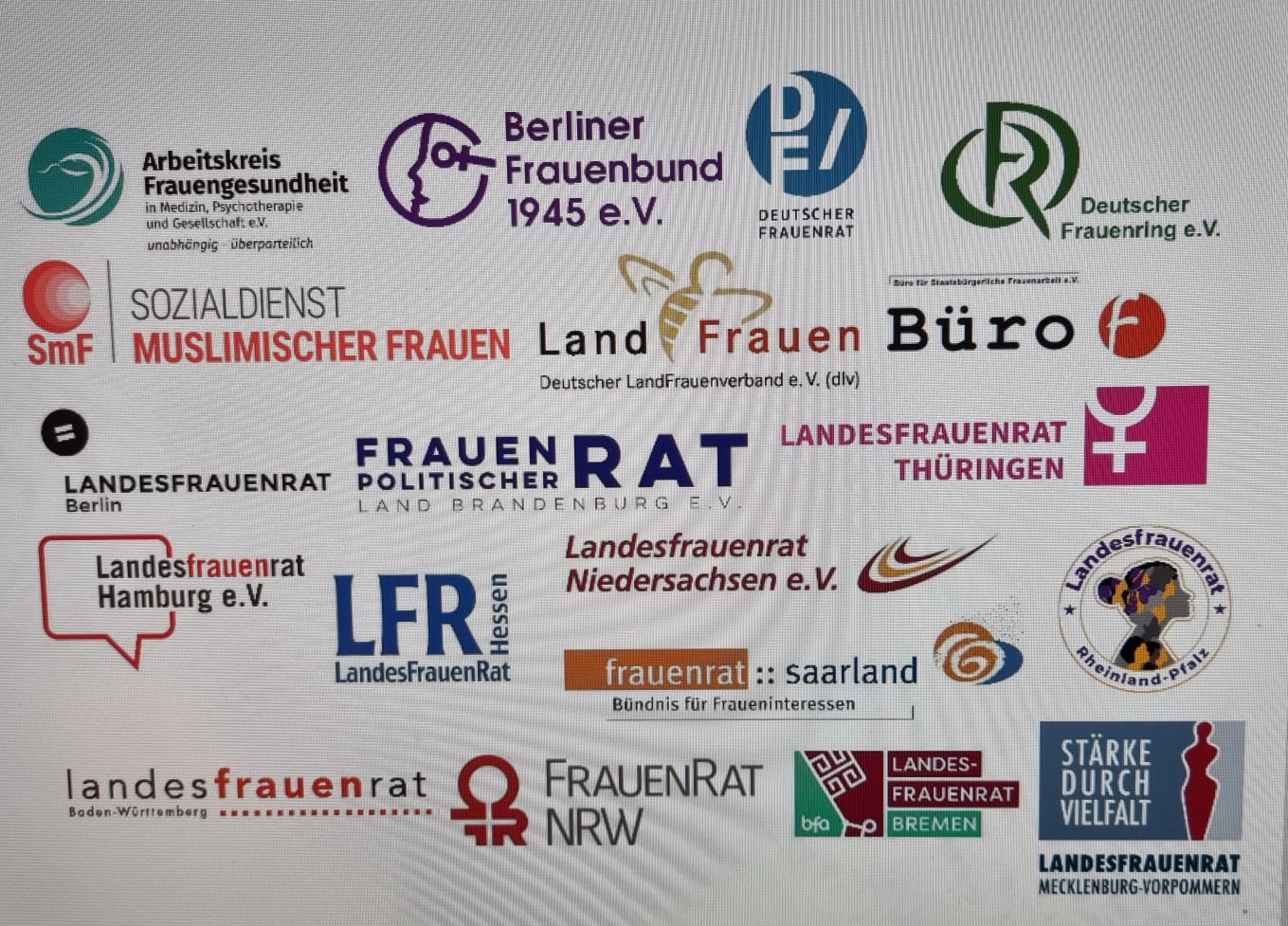 Feministische Verbände gegen Rechts